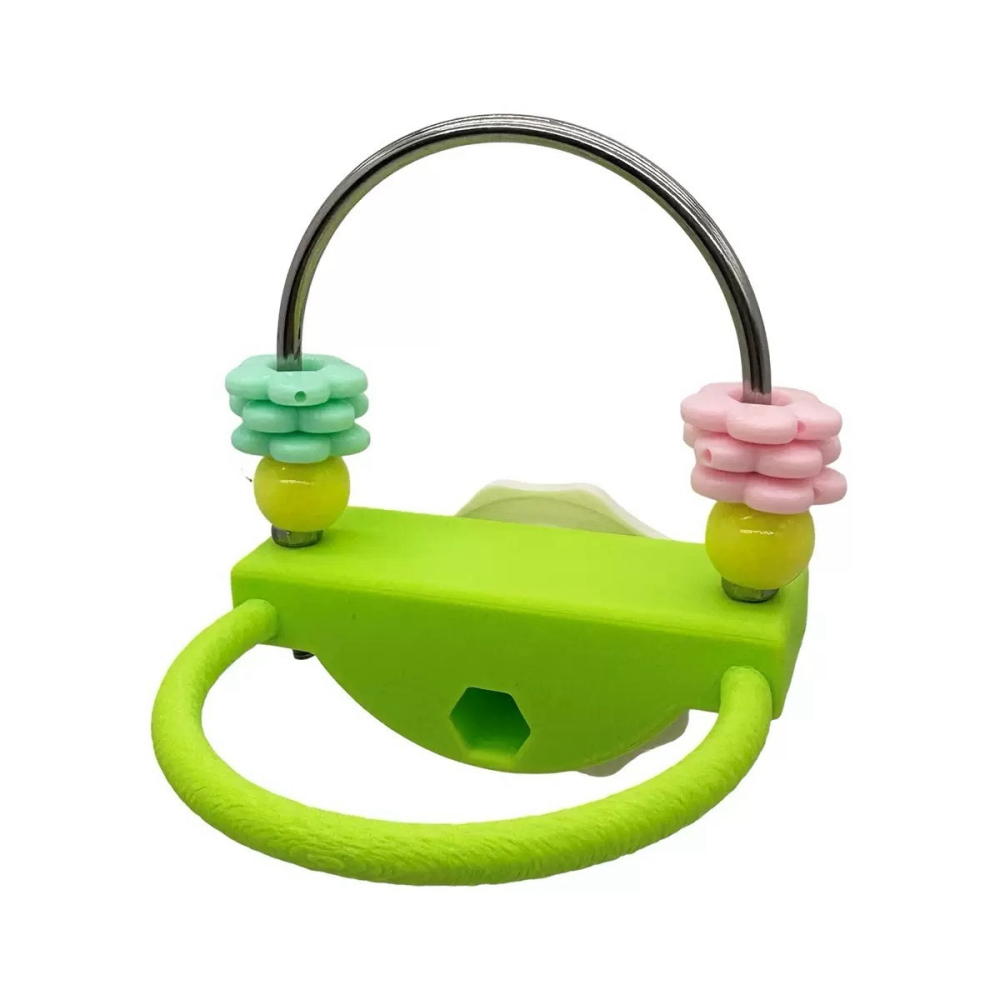 鳥我一下好嗎🍀花朵防滑站台 花朵站台 小型鳥專用 鸚鵡攀爬 啃咬磨嘴 虎皮鸚鵡 玄鳳 花朵玩具 PLA 不鏽鋼 壓克力-細節圖4