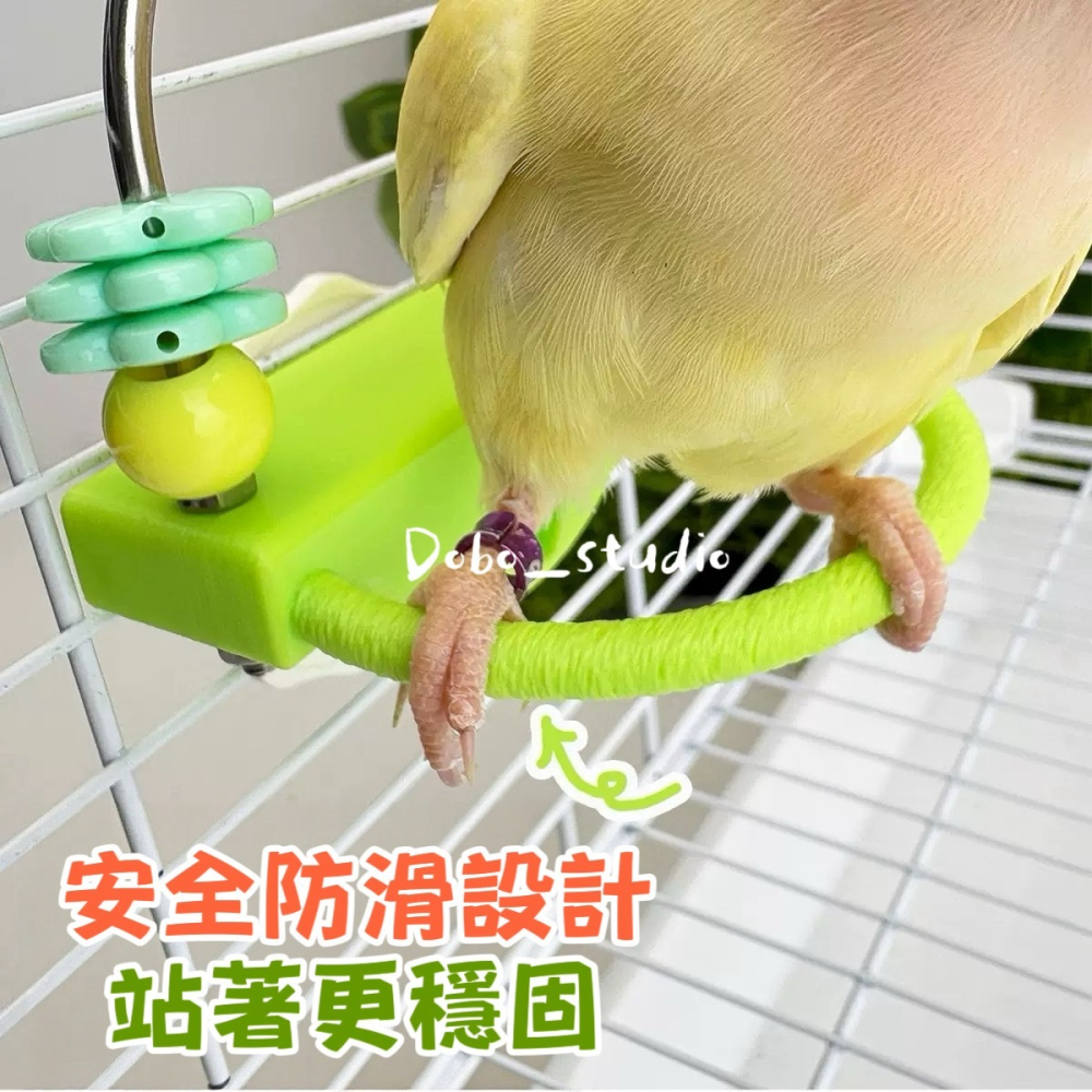 鳥我一下好嗎🍀花朵防滑站台 花朵站台 小型鳥專用 鸚鵡攀爬 啃咬磨嘴 虎皮鸚鵡 玄鳳 花朵玩具 PLA 不鏽鋼 壓克力-細節圖9