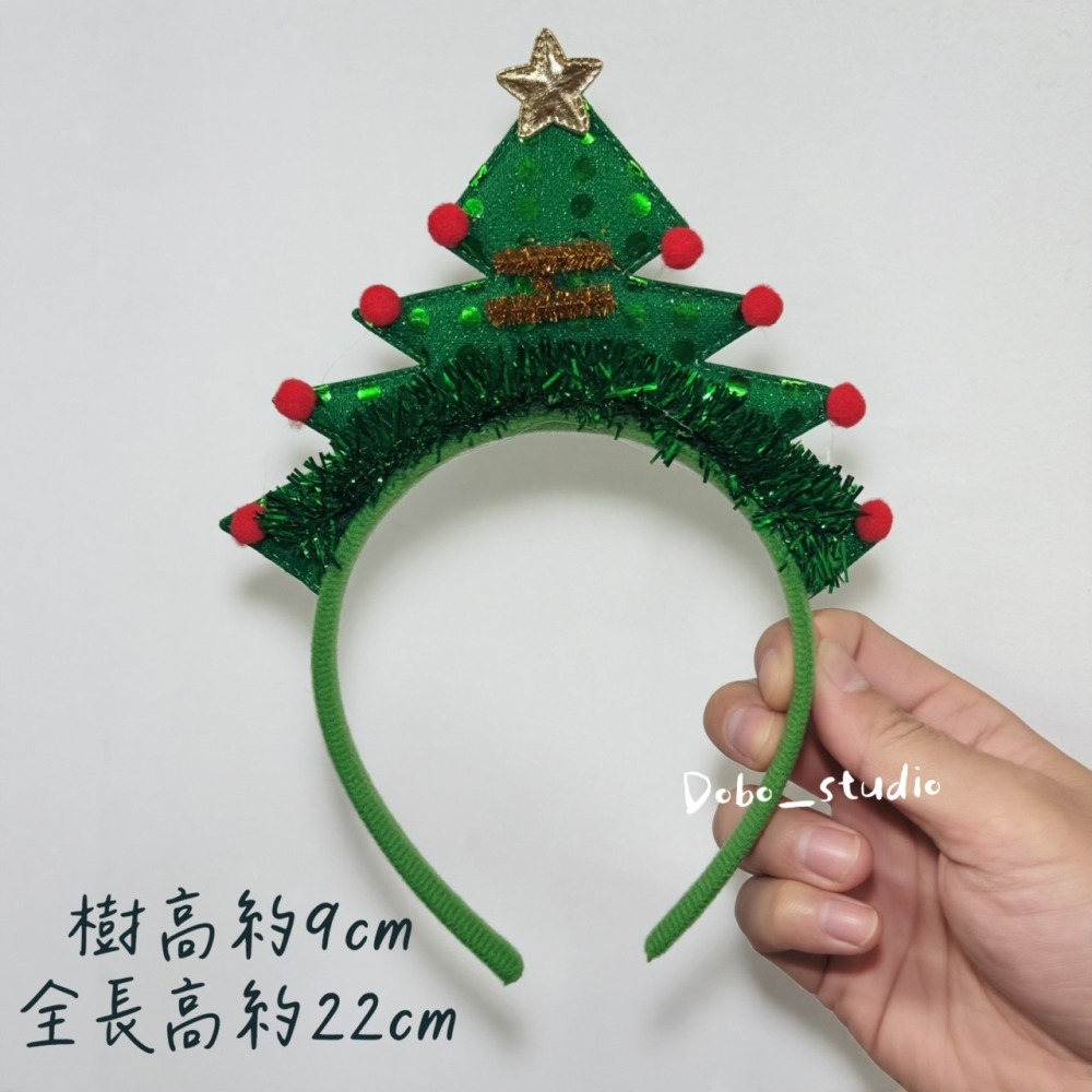 鳥我一下好嗎🍀聖誕娛樂髮箍 聖誕髮箍 聖誕節髮飾 聖誕節必備 派對髮箍 聖誕樹 聖誕頭飾 耶誕節 麋鹿 聖誕派對造型髮-細節圖2