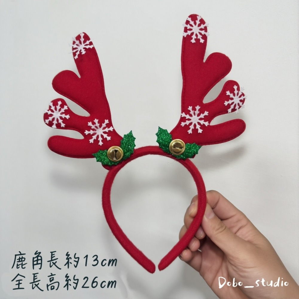 鳥我一下好嗎🍀聖誕娛樂髮箍 聖誕髮箍 聖誕節髮飾 聖誕節必備 派對髮箍 聖誕樹 聖誕頭飾 耶誕節 麋鹿 聖誕派對造型髮-細節圖3