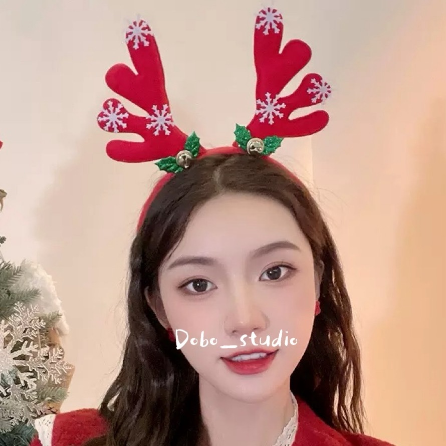鳥我一下好嗎🍀聖誕娛樂髮箍 聖誕髮箍 聖誕節髮飾 聖誕節必備 派對髮箍 聖誕樹 聖誕頭飾 耶誕節 麋鹿 聖誕派對造型髮-細節圖6