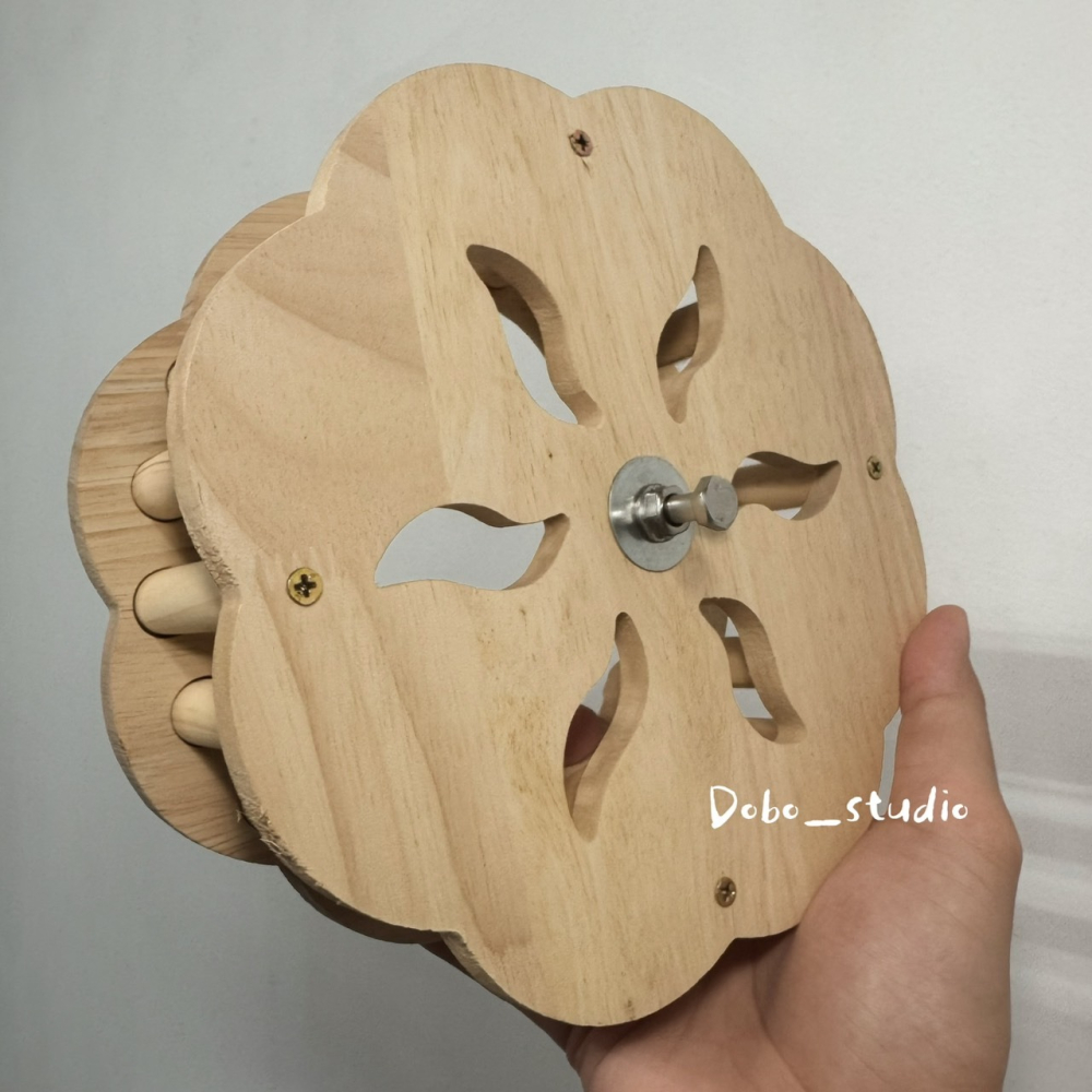 鳥我一下好嗎🍀鸚鵡跑跑輪 鸚鵡滾輪 鸚鵡攀爬架 鸚鵡遊戲架 木質滾輪玩具 虎皮鸚鵡 文鳥 鸚鵡放風玩具 鸚鵡體能訓練-細節圖6