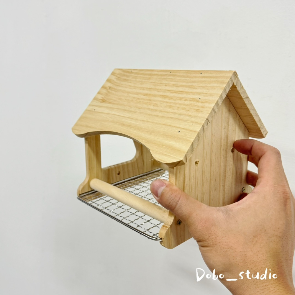 鳥我一下好嗎🍀小寵快樂木屋 鳥用木屋 鳥用站架 鸚鵡休息木窩 鸚鵡放風 橫斑鸚鵡 金絲雀 太平洋鸚鵡 松鼠 倉鼠休息-細節圖4