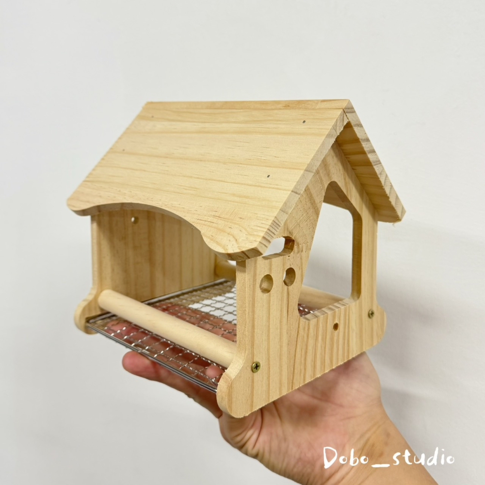 鳥我一下好嗎🍀小寵快樂木屋 鳥用木屋 鳥用站架 鸚鵡休息木窩 鸚鵡放風 橫斑鸚鵡 金絲雀 太平洋鸚鵡 松鼠 倉鼠休息-細節圖5