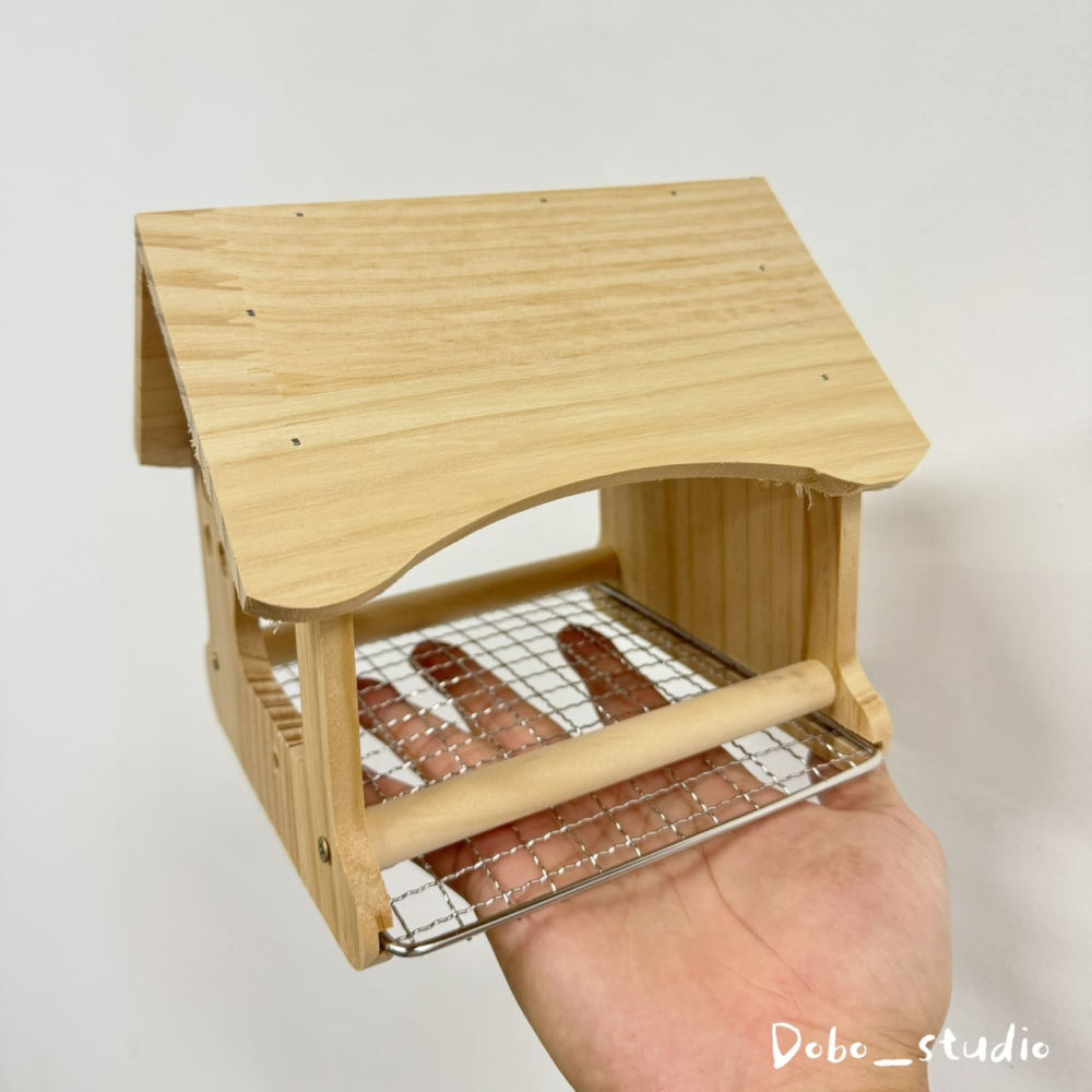 鳥我一下好嗎🍀小寵快樂木屋 鳥用木屋 鳥用站架 鸚鵡休息木窩 鸚鵡放風 橫斑鸚鵡 金絲雀 太平洋鸚鵡 松鼠 倉鼠休息-細節圖6