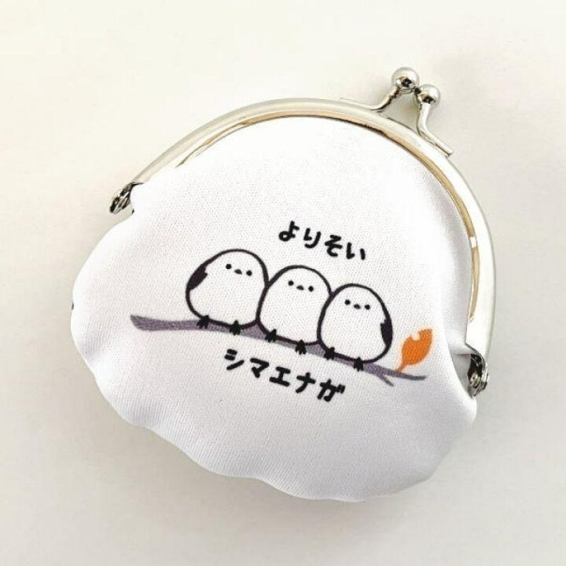 現貨 【守夜鴞商行】 北海道長尾山雀 口金包 可愛零錢包 北海道小動物們 銀喉長尾山雀 貓頭鷹 白鼬 鼯鼠 赤狐-細節圖3