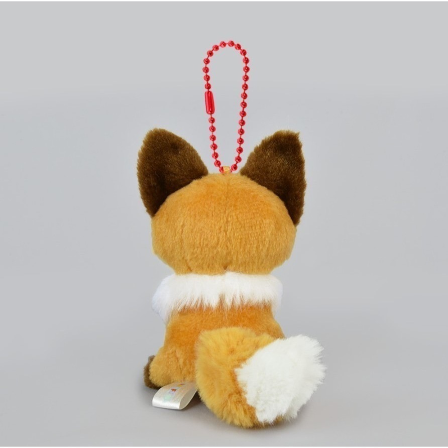 現貨【守夜鴞商行】日本正版 AMUFUN 橙色 黃色 狐狸 蓬鬆 絨毛 鑰匙圈 赤色 玩偶 吊飾 娃娃 amuse-細節圖4