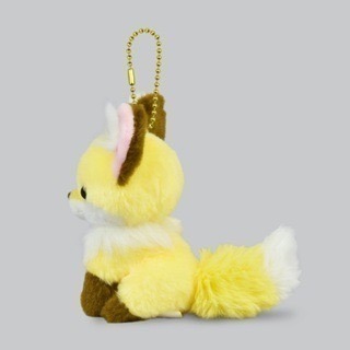 現貨【守夜鴞商行】日本正版 AMUFUN 橙色 黃色 狐狸 蓬鬆 絨毛 鑰匙圈 赤色 玩偶 吊飾 娃娃 amuse-細節圖6