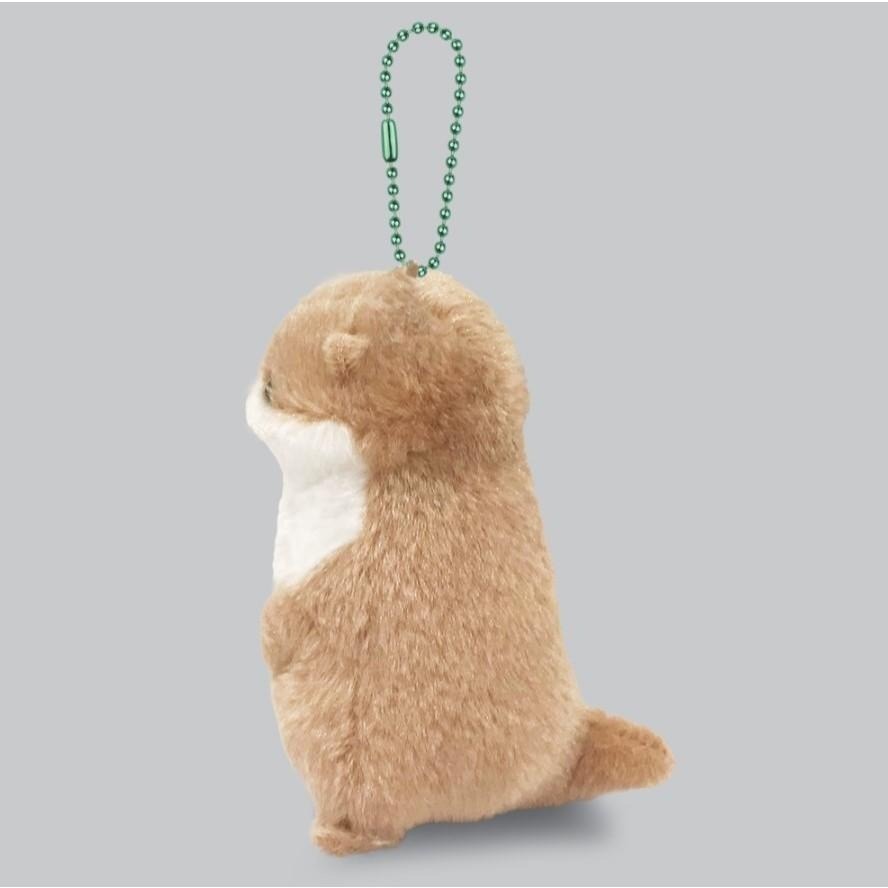 現貨【守夜鴞】日本正版 AMUFUN 水獺家族 拿魚水獺 水獺 絨毛 鑰匙圈  吊飾 娃娃 水族館 人氣動物  LMC-細節圖8