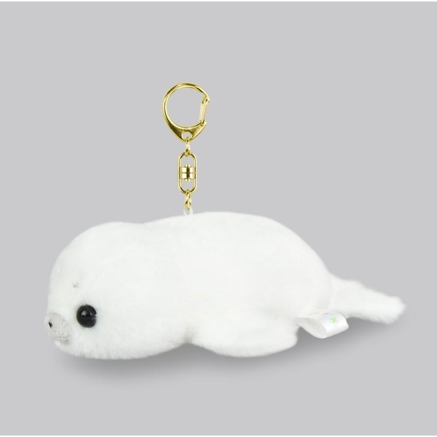 現貨【守夜鴞商行】日本正版 AMUFUN 小海豹寶寶  鑰匙圈 玩偶 吊飾 娃娃 水族館 人氣動物 amuse 海豹-細節圖2