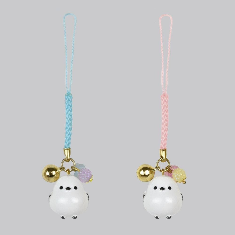 現貨【守夜鴞】日本正版 AMUFUN 長尾山雀 山雀 吊飾 根付 小鳥 北海道 人氣 鈴鐺 可愛 掛繩 掛飾 鳥-細節圖2