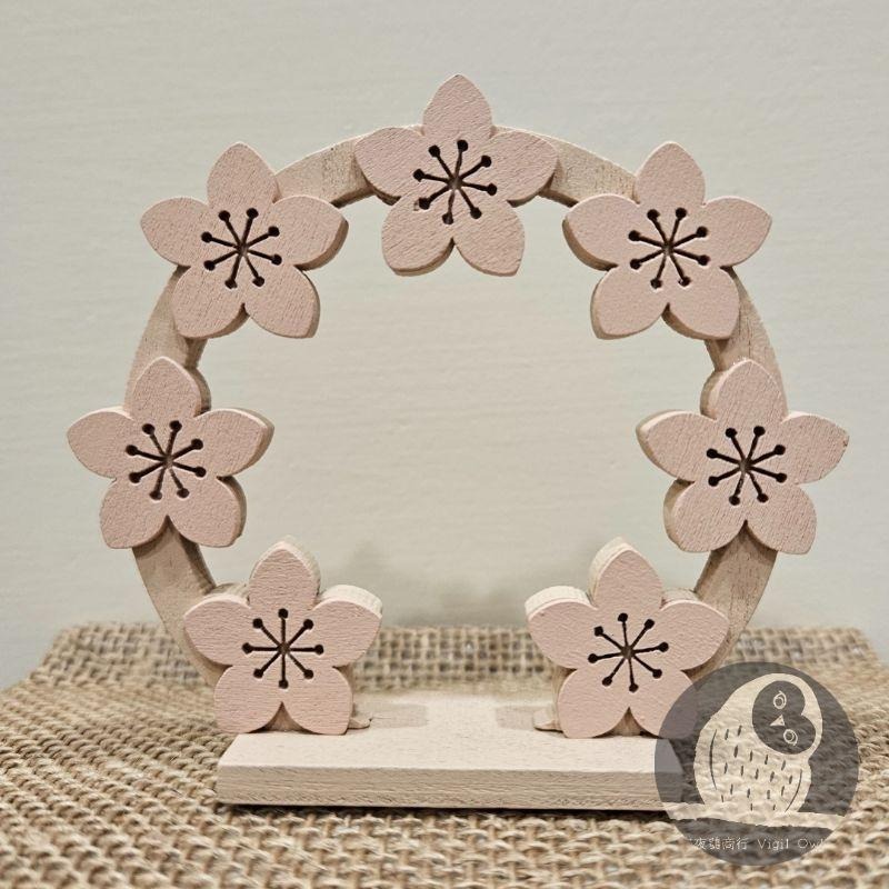 現貨【守夜鴞商行】日本 長尾山雀 擺飾 櫻花山雀 (一組包含 2隻山雀 2塊布團 1個背板)-細節圖4