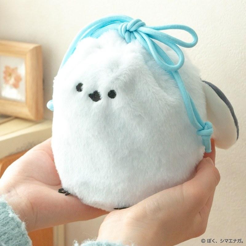 現貨【守夜鴞商行】日本 郵便局 長尾山雀 限量發售 束口袋 筆記本 便利貼 貼紙 文具 山雀文具 日本郵局限定-細節圖2