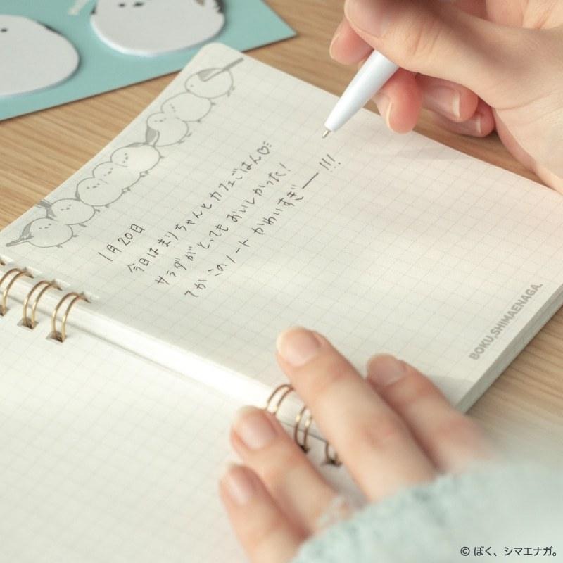 現貨【守夜鴞商行】日本 郵便局 長尾山雀 限量發售 束口袋 筆記本 便利貼 貼紙 文具 山雀文具 日本郵局限定-細節圖5