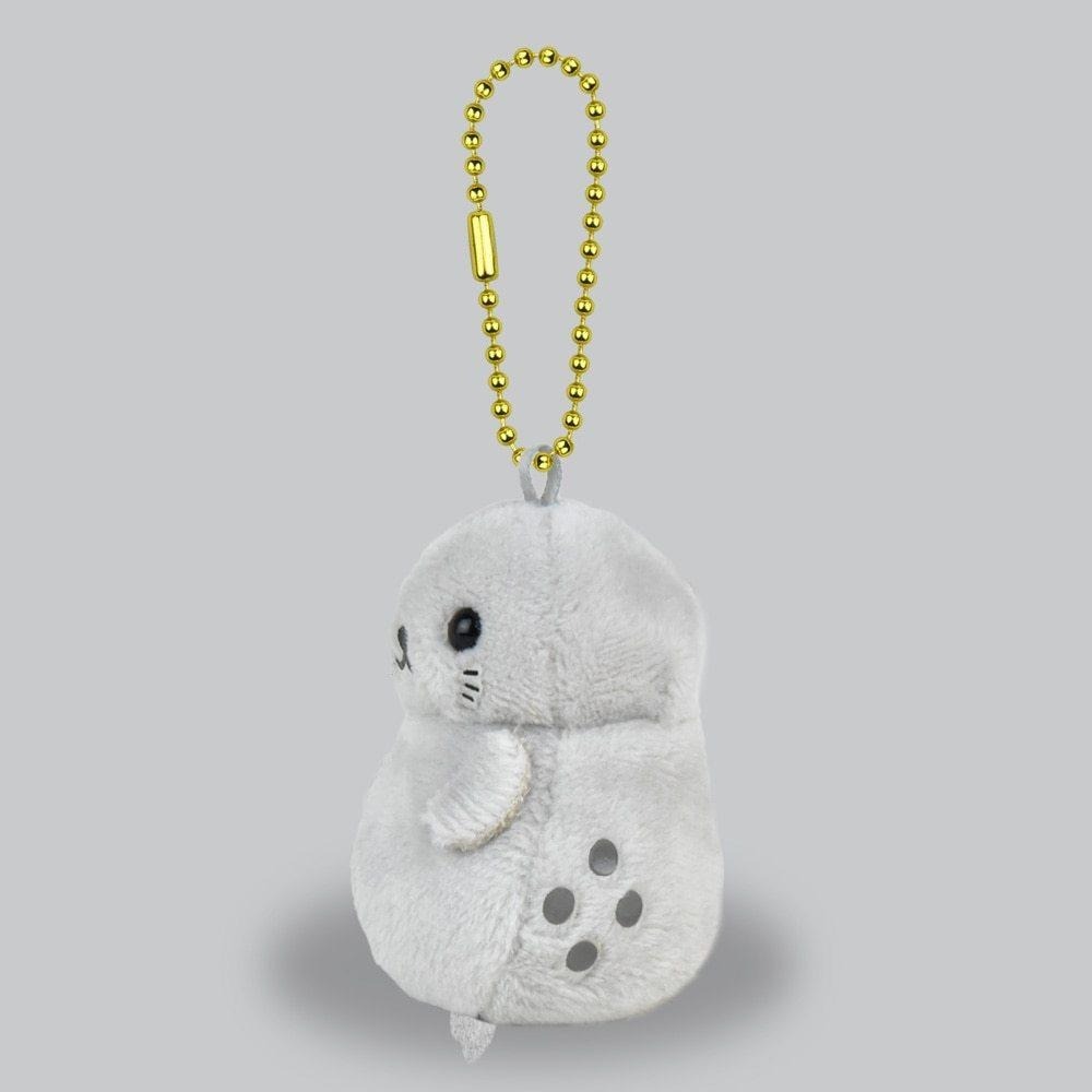 現貨【守夜鴞】日本 AMUFUN DX 系列 動物 海洋生物 吊飾 奇異鳥 貓頭鷹 招財貓 蠑螈 海豹 狐獴 虎鯨 娃娃-細節圖7