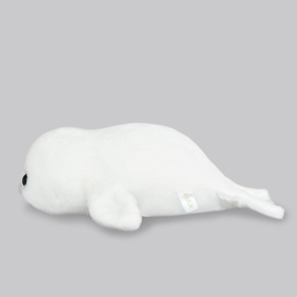 現貨【守夜鴞】日本 正版 AMUFUN 海洋生物 海豹 娃娃 布偶 可愛 可愛娃娃 禮物 中型 絨毛 療癒 好摸-細節圖3