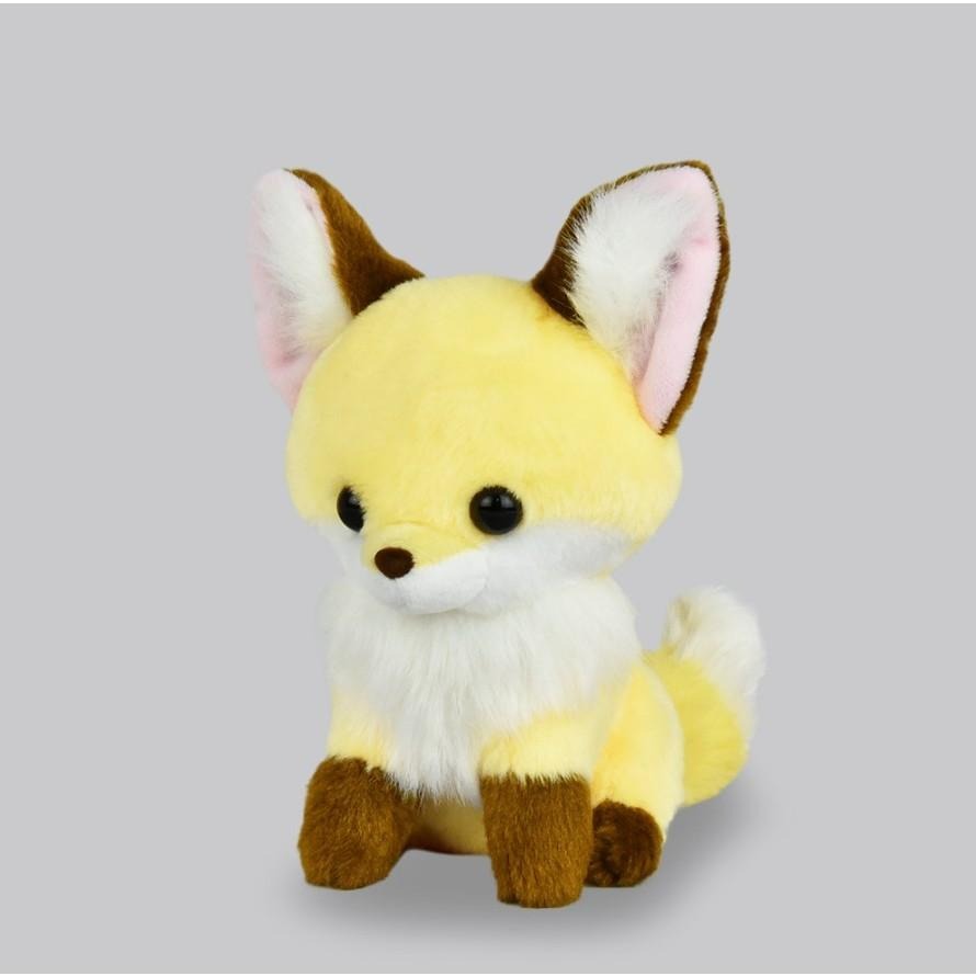 現貨【守夜鴞】日本 正版 AMUFUN 橙色 黃色 狐狸 絨毛 娃娃 amuse 可愛 中型 玩偶 赤色 赤狐-細節圖5