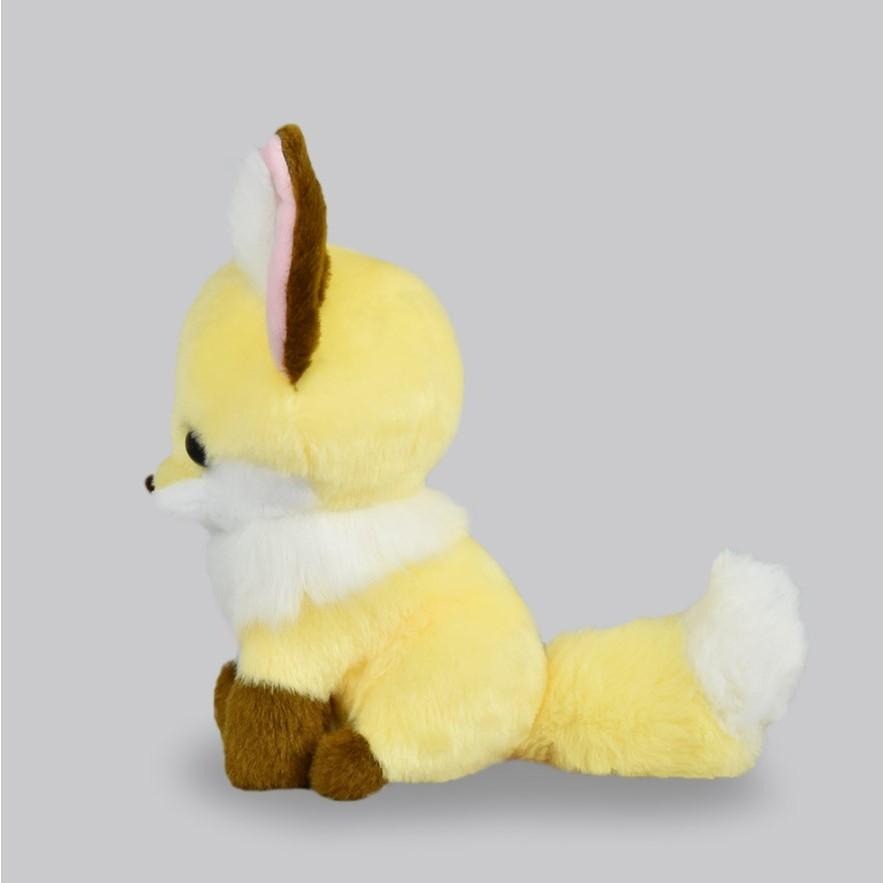 現貨【守夜鴞】日本 正版 AMUFUN 橙色 黃色 狐狸 絨毛 娃娃 amuse 可愛 中型 玩偶 赤色 赤狐-細節圖6