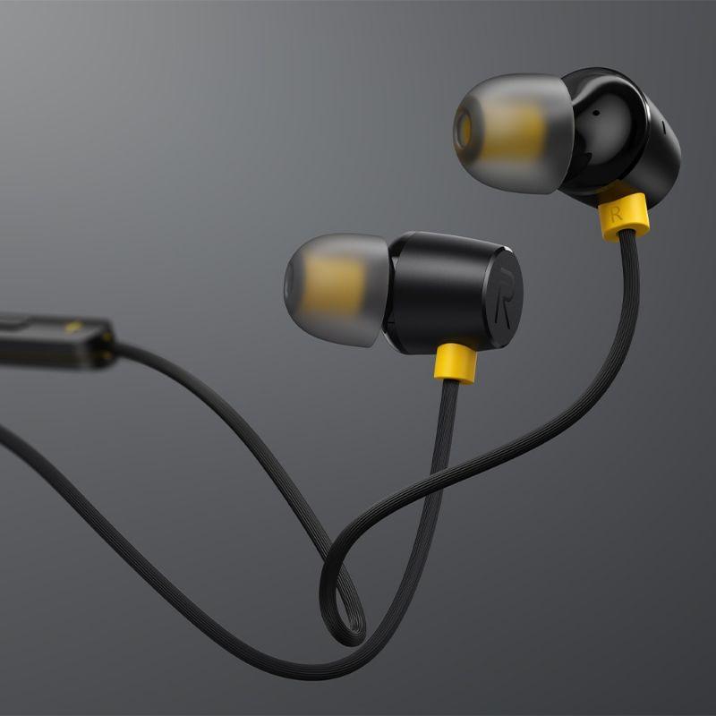 台灣現貨🔥有線耳機 Realme Buds 2 線控耳機 重低音耳機 3.5mm耳機入耳式 耳機磁吸式耳機-細節圖7