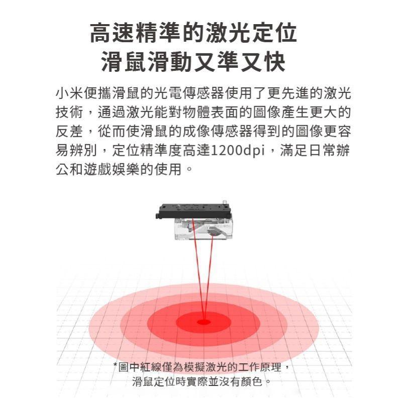 小米滑鼠 小米便攜無線滑鼠 藍牙4.2 無線鼠標 靜音滑鼠 辦公 家用 筆電 桌上型電腦 便攜遊戲滑鼠-細節圖7