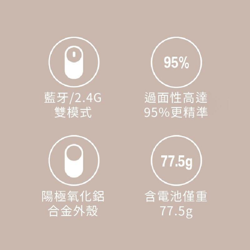 小米滑鼠 小米便攜無線滑鼠 藍牙4.2 無線鼠標 靜音滑鼠 辦公 家用 筆電 桌上型電腦 便攜遊戲滑鼠-細節圖9