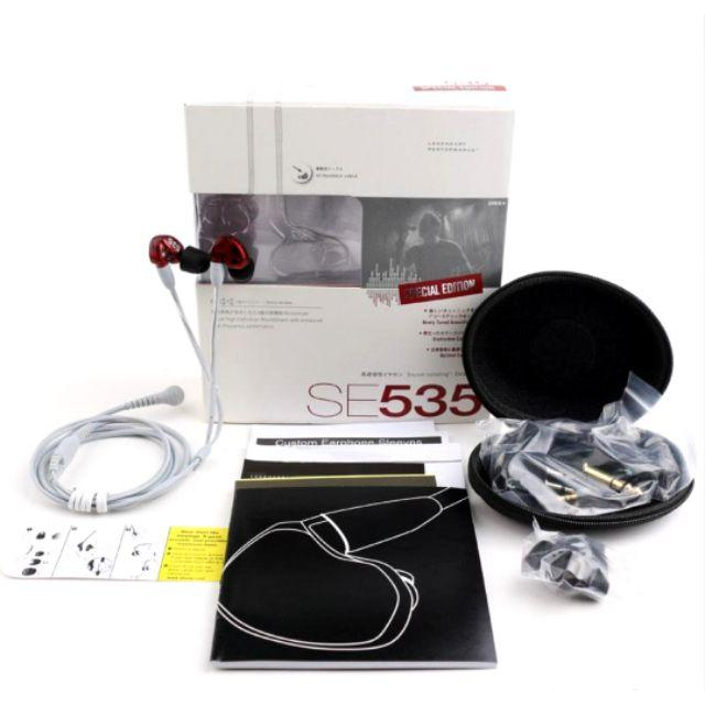 代購現貨🔥 Shure舒爾耳機 SE535紅色限定版 監聽耳機入耳式 動圈耳機 重低音耳機-細節圖5