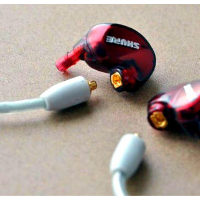代購現貨🔥 Shure舒爾耳機 SE535紅色限定版 監聽耳機入耳式 動圈耳機 重低音耳機-細節圖7
