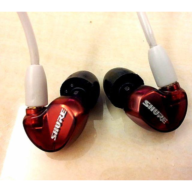 代購現貨🔥 Shure舒爾耳機 SE535紅色限定版 監聽耳機入耳式 動圈耳機 重低音耳機-細節圖8