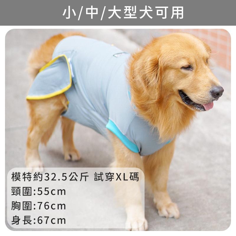 【台灣現貨】狗狗防舔衣 防舔服 術後恢復服 涼感透氣 狗狗結紥服 寵物傷口防舔防抓服 防舔圈 寵物衣服 狗衣服 康復服-細節圖7