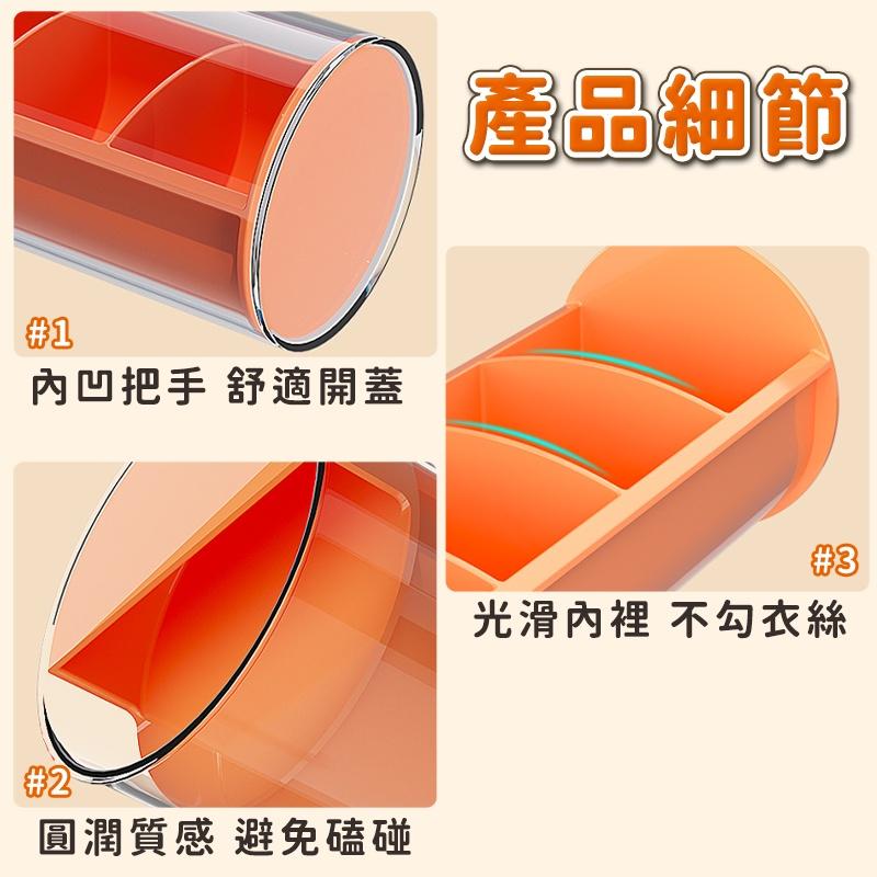 【台灣快速出貨】創意圓筒內褲收納盒 襪子收納 內衣內褲收納 內褲收納 收納盒 旅行收納 外出收納 置物盒 整理盒-細節圖7