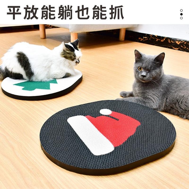 可掛牆貓抓板 貓抓板 不掉屑 耐磨耐抓 掛式貓抓板 貓抓窩 貓咪磨爪器 貓咪玩具-細節圖7