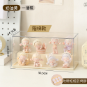 【奶油風公仔盒】公仔收納盒 公仔展示盒 盲盒收納 手辦公仔盒 泡泡瑪特 盲盒展示盒 公仔展示櫃 展示盒 壓克力展示盒-規格圖9