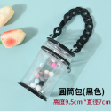 現貨🔥遛娃包 曬娃包 公仔外出圓筒包 透明娃包 娃娃收納包 痛包 棉花娃包 公仔收納 盲盒 泡泡瑪特 外出娃包-規格圖9