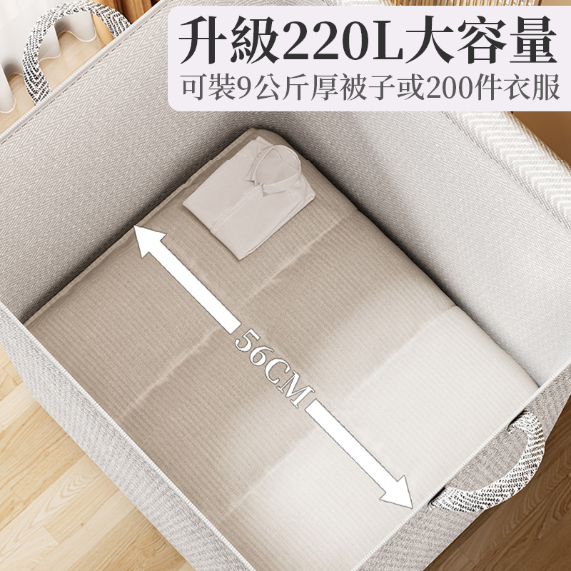 【新升級加厚大容量!!】棉被收納袋 特大 被子袋 衣服 棉被 防塵收納袋 搬家收納袋 玩具收納袋 整理收納袋 防塵袋-細節圖3