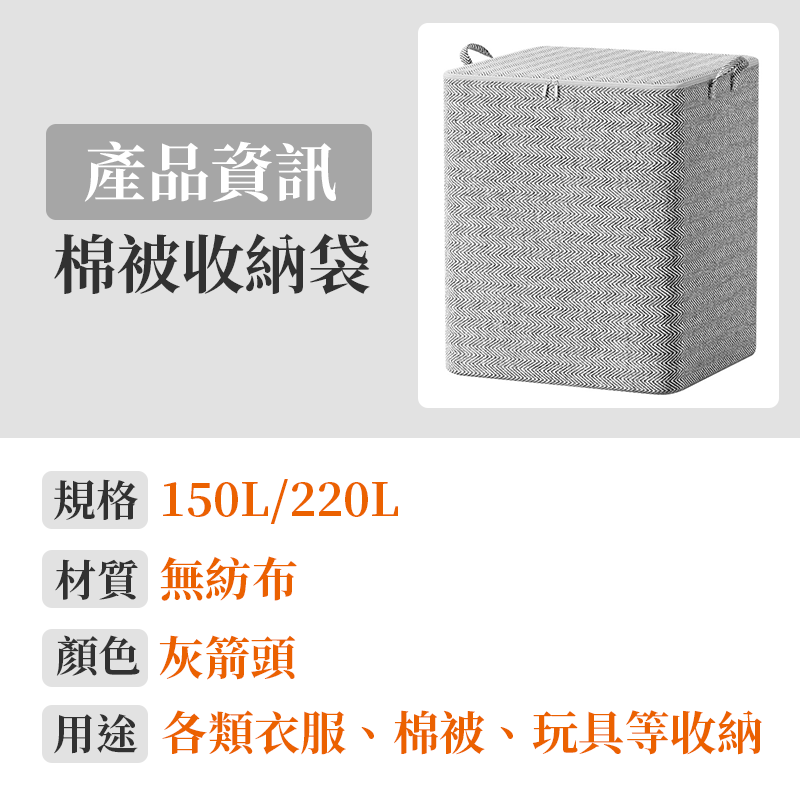 【新升級加厚大容量!!】棉被收納袋 特大 被子袋 衣服 棉被 防塵收納袋 搬家收納袋 玩具收納袋 整理收納袋 防塵袋-細節圖9