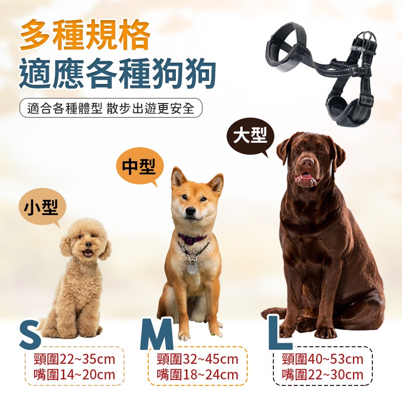 【現貨新款】可牽引狗嘴套 寵物嘴套 狗狗防咬防叫嘴套 外出嘴套 寵物防咬 狗嘴套 防叫 防咬嘴套-細節圖6