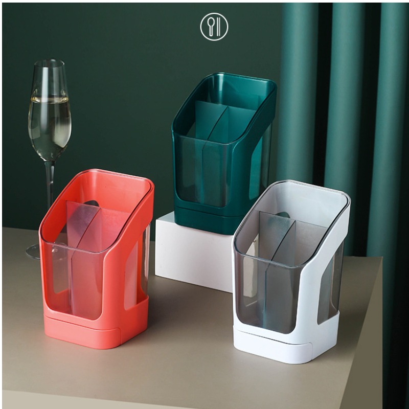 筷子瀝水 筷子筒 筷子籠 餐具瀝水筒 餐具收納盒 筷子瀝水筒 餐具筒 筷子收納 瀝水餐具 桶 收納 刀叉收納 置物架-細節圖8