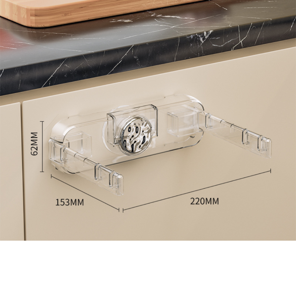 台灣現貨🔥吸盤垃圾袋支架 可折疊垃圾袋架 垃圾袋固定器 垃圾袋架 垃圾袋支架 廚餘垃圾袋掛架 收納架-規格圖9