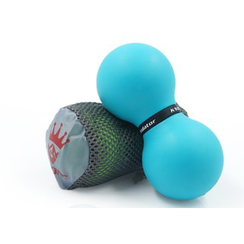 現貨 KSONE 筋膜球 花生球 按摩球 雙球瑜珈按摩球 肌肉放鬆 頸部背部足部 按摩球 健身器材 穴道深度按摩-規格圖9