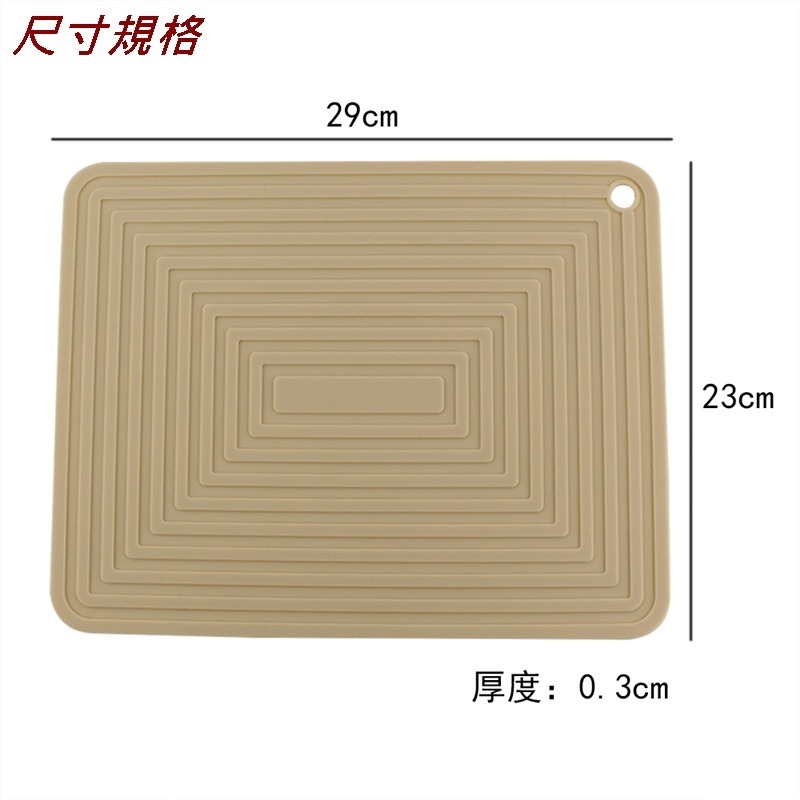 廚房 餐桌隔熱墊 餐桌墊 矽膠隔熱墊 鍋墊 防燙墊 隔熱墊鍋墊 瀝水墊 隔熱桌墊 湯碗墊 防滑桌墊 餐桌隔熱墊-細節圖8