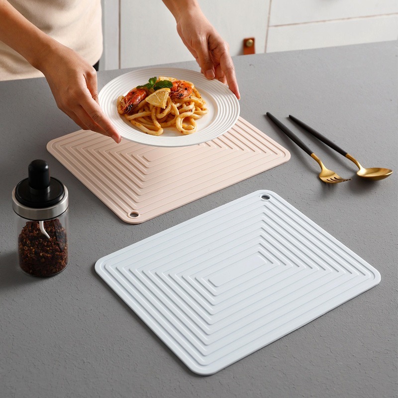 廚房 餐桌隔熱墊 餐桌墊 矽膠隔熱墊 鍋墊 防燙墊 隔熱墊鍋墊 瀝水墊 隔熱桌墊 湯碗墊 防滑桌墊 餐桌隔熱墊-細節圖10