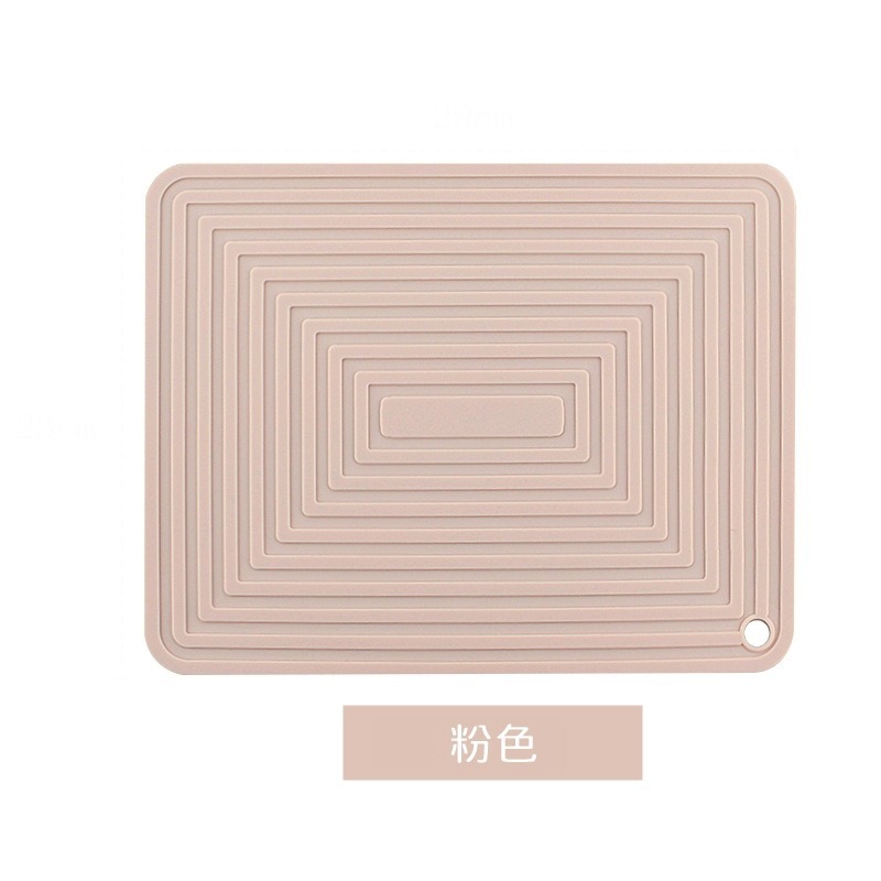 廚房 餐桌隔熱墊 餐桌墊 矽膠隔熱墊 鍋墊 防燙墊 隔熱墊鍋墊 瀝水墊 隔熱桌墊 湯碗墊 防滑桌墊 餐桌隔熱墊-規格圖11