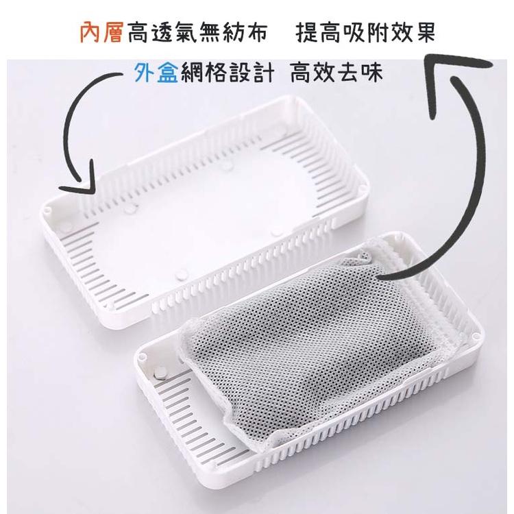 『台灣公司貨👑』冰箱除味盒【腸腸的居家生活】『免運』防潮盒 礦晶 活性炭 冰箱除味劑 異味除味盒 除臭劑活性炭 保鮮淨化-細節圖5