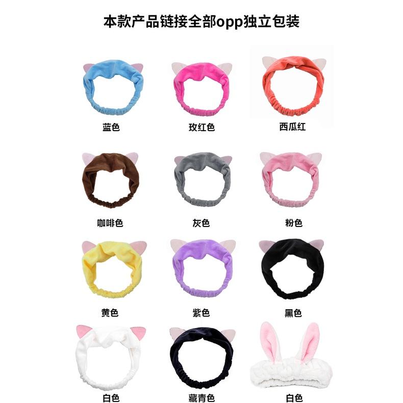 『台灣公司貨👑』可愛束髮帶【腸腸的居家生活】『免運』賣萌鹿角洗臉 髮帶日系軟 綿綿毛絨 聖誕禮物 交換禮物 情人節 禮物-細節圖3