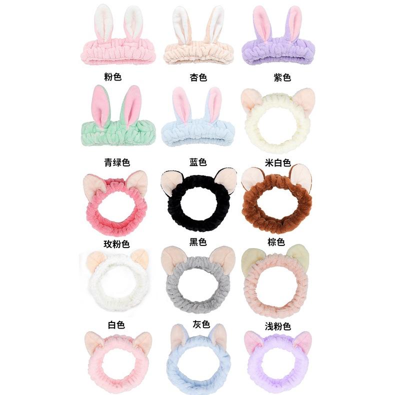 『台灣公司貨👑』可愛束髮帶【腸腸的居家生活】『免運』賣萌鹿角洗臉 髮帶日系軟 綿綿毛絨 聖誕禮物 交換禮物 情人節 禮物-細節圖4