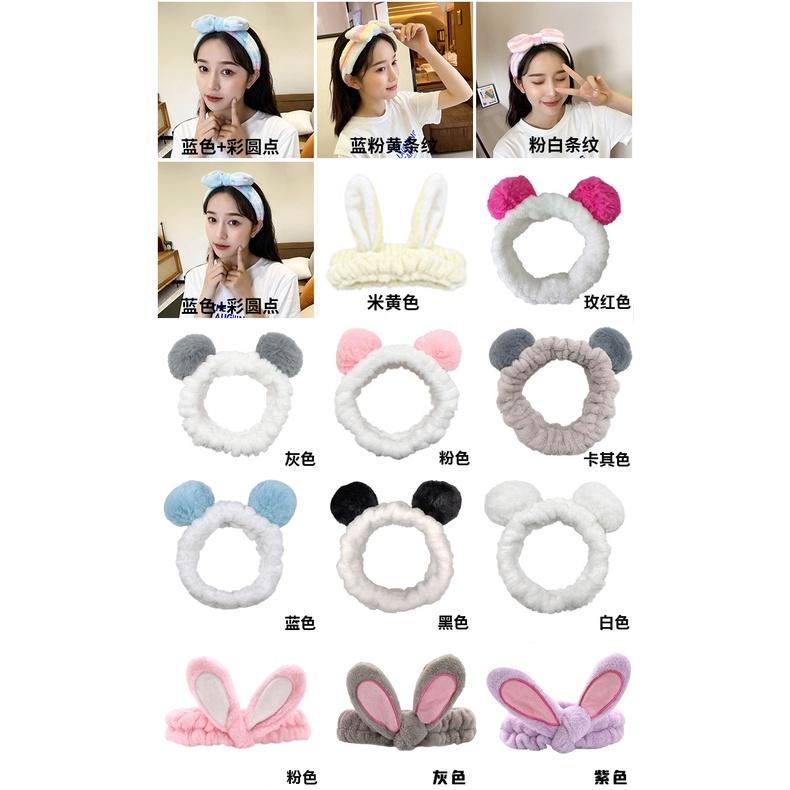 『台灣公司貨👑』可愛束髮帶【腸腸的居家生活】『免運』賣萌鹿角洗臉 髮帶日系軟 綿綿毛絨 聖誕禮物 交換禮物 情人節 禮物-細節圖6