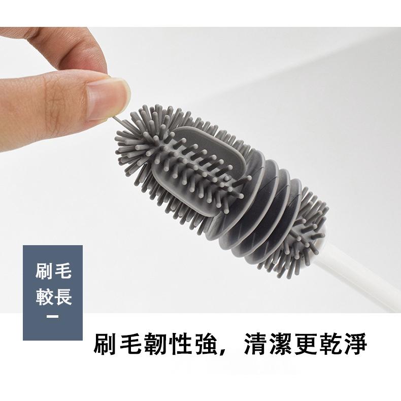 『台灣公司貨👑』硅膠長柄奶瓶刷【腸腸的居家生活】『免運』清潔刷 奶瓶 矽膠奶瓶刷 奶嘴刷 杯刷 矽膠刷 刷 瓶 奶瓶清潔-細節圖8