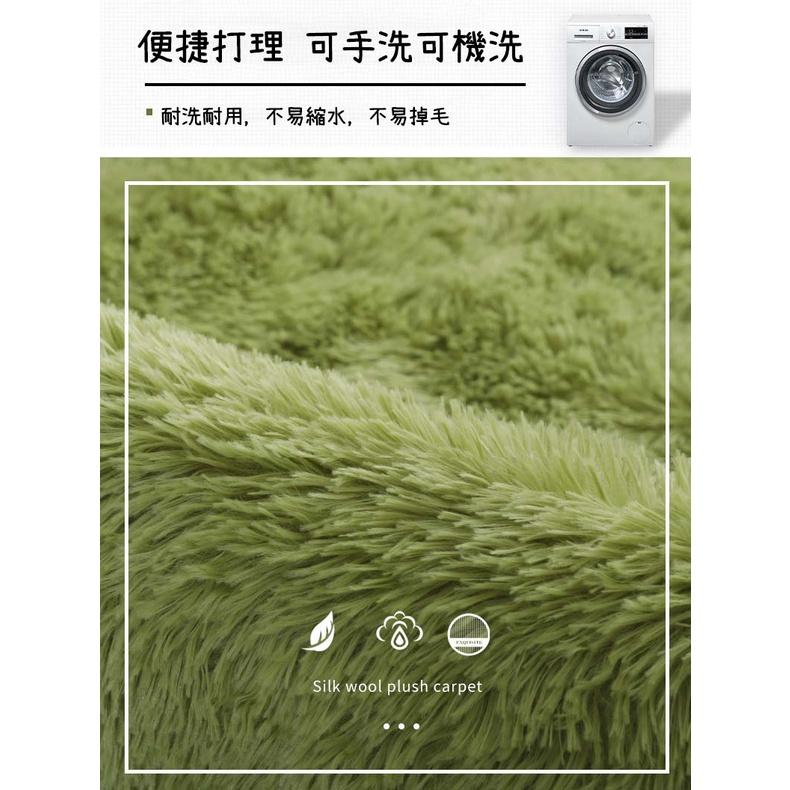 『蝦皮發票🧾台灣公司貨👑』北歐風長毛圓形地毯【腸腸的居家生活】『免運』抓週 儀式感 毛毯 客廳防滑圓形地毯 臥室茶几地墊-細節圖5