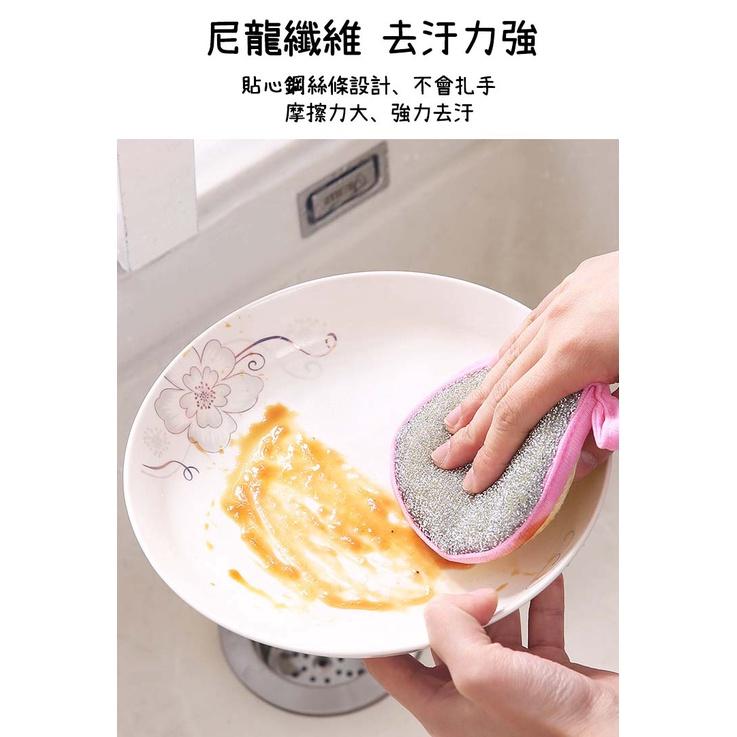 『台灣公司貨👑』圓形雙面洗碗海綿【腸腸的居家生活】『免運』 雙面洗碗刷 洗碗海綿 菜瓜布 清潔用品 清潔刷 清潔海綿-細節圖5