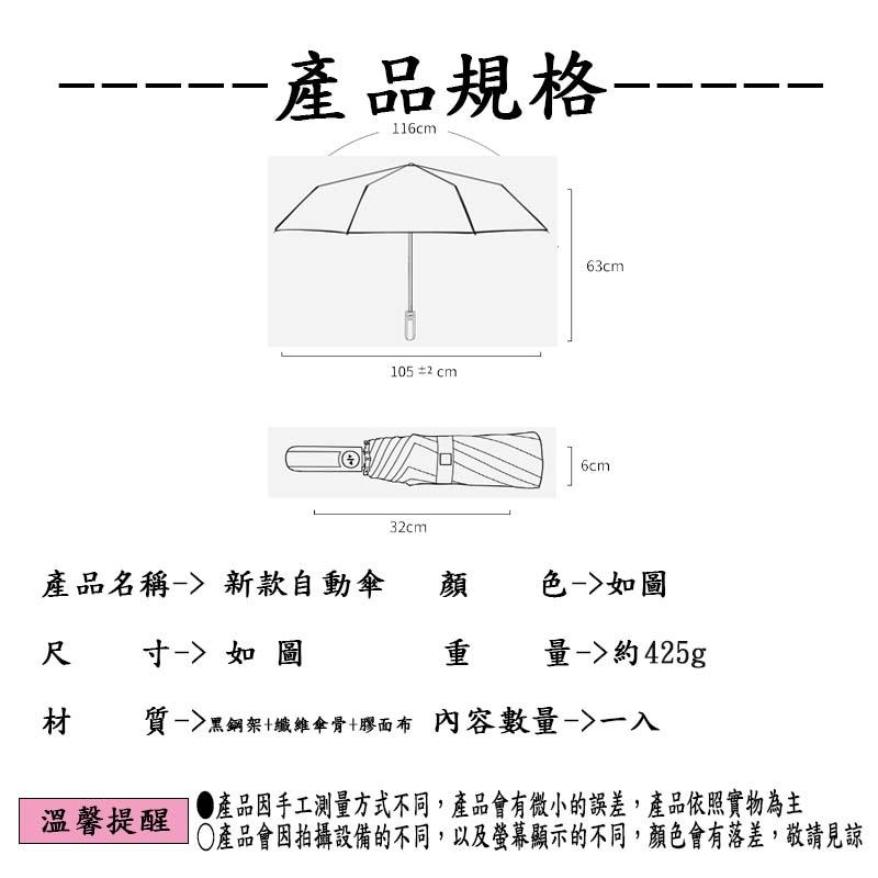 『台灣公司貨👑』防曬兩用手自動傘【腸腸的居家生活】『免運』黑科技黑膠自動傘 兩用傘 摺疊傘 晴雨傘 自動摺疊雨傘 手動傘-細節圖2